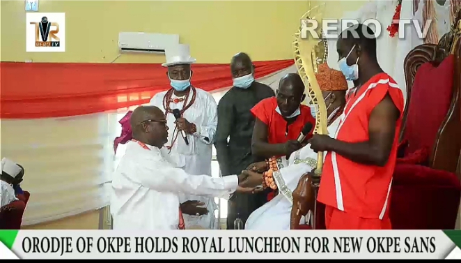Orodje of okpe holds Royal Luncheon in honor of 2 newly elevated Okpe ...